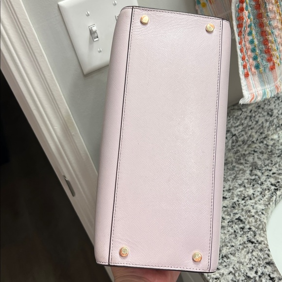 Kate Spade Cream and Light Pink Satchel - Picture 8 of 9